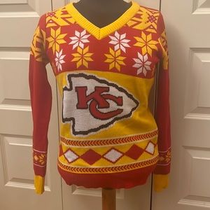 KC chiefs ugly sweater